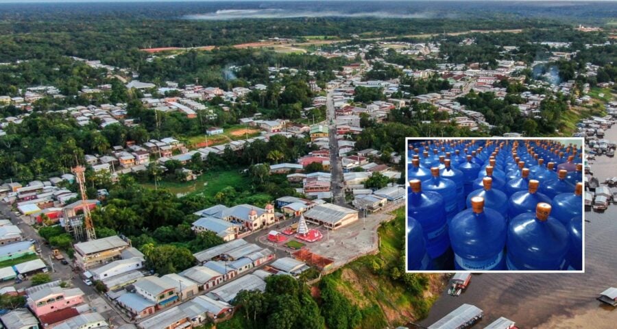 Município de Tapauá fica calha do Riu Purus - Foto: Reprodução/Facebook@prefeituradetapaua