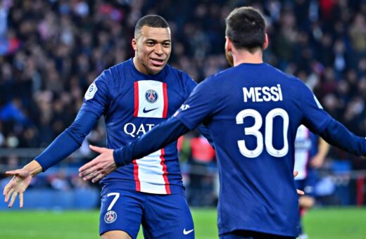 Mbappé sai em defesa de Lionel Messi, após críticas - Foto: Reprodução/ Twitter @B24PT