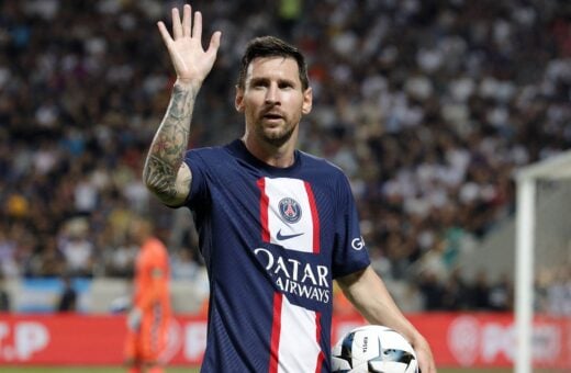 Messi disputou duas temporadas pelo time francês - Foto: Reprodução/Site PSG