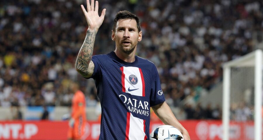 Messi disputou duas temporadas pelo time francês - Foto: Reprodução/Site PSG