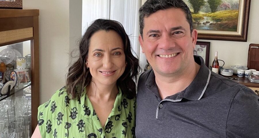 Moro e a esposa foram chamados de "casal marreco" pela socialite - Foto: Reprodução/Instagram @sf_moro