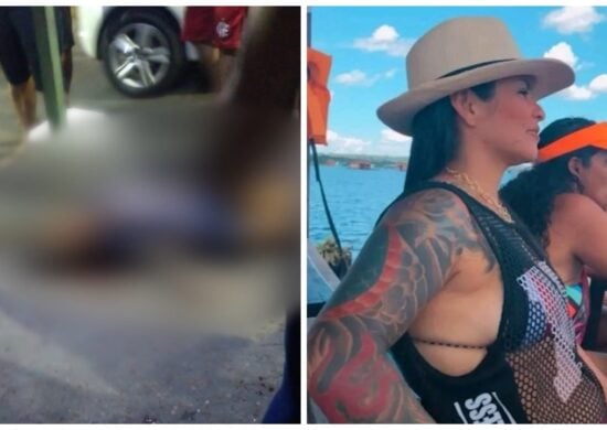 Mulher é assassinada a tiros na frente da própria casa em Manaus - Foto: Reprodução/TV Norte Amazonas