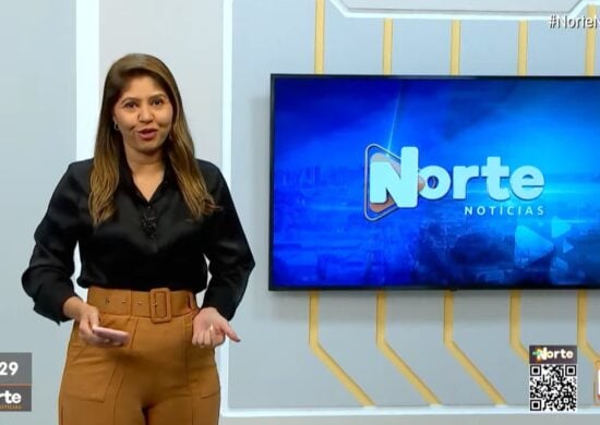 O Norte Notícias é apresentado por Mariana Rocha – Foto: Reprodução/TV Norte Amazonas