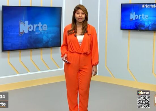 O Norte Notícias é apresentado por Mariana Rocha – Foto: Reprodução/TV Norte Amazonas