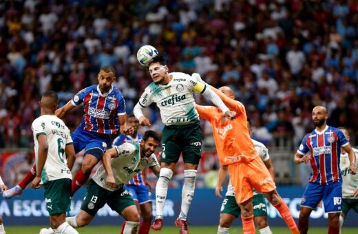 Palmeiras perde para o Bahia na 11ª rodada do Campeonato Brasileiro Série A - Foto: Reprodução/ Twitter @ecbahia