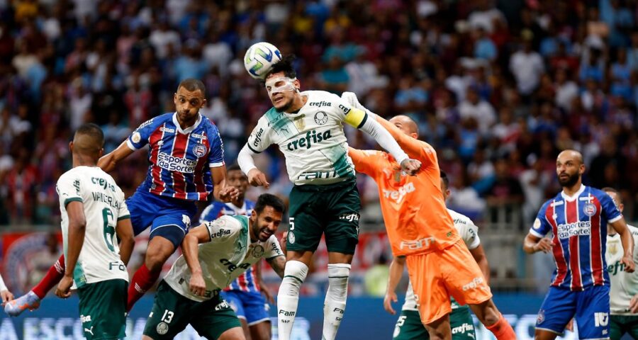 Palmeiras perde para o Bahia na 11ª rodada do Campeonato Brasileiro Série A - Foto: Reprodução/ Twitter @ecbahia