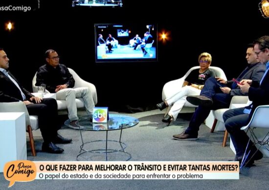 O Pensa Comigo foi apresentado pelo jornalista Jorge Atlas – Foto: Reprodução/TV Norte Amazonas