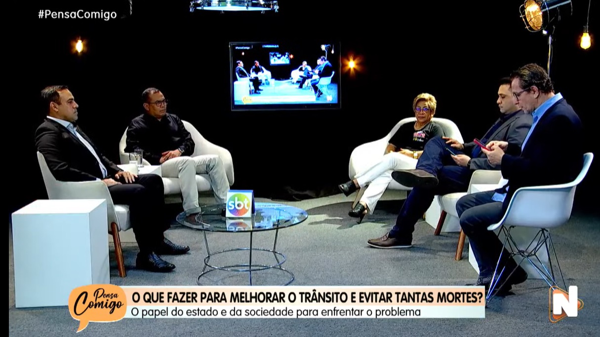 O Pensa Comigo foi apresentado pelo jornalista Jorge Atlas – Foto: Reprodução/TV Norte Amazonas