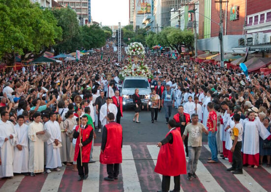 procissão em Manaus