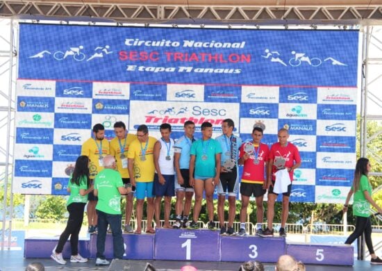 Sesc Triathlon será realizado no dia 29 de juho deste ano - Foto: Divulgação/Sesc AM