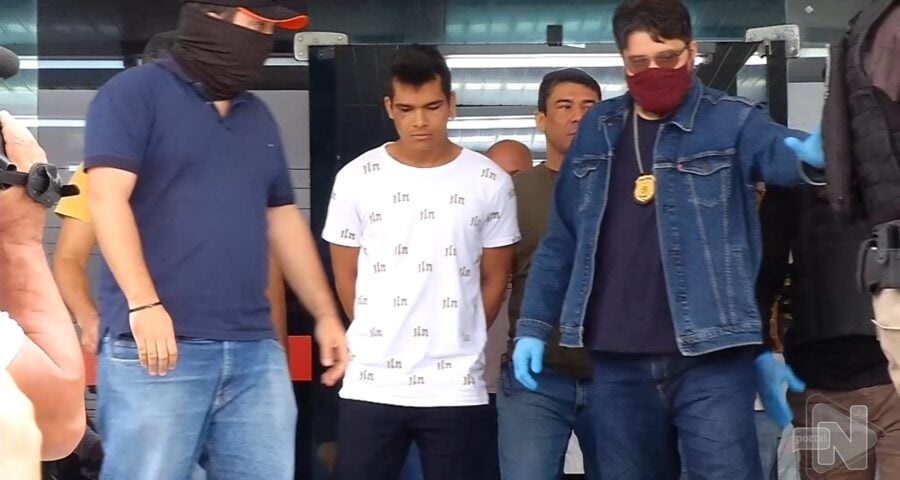 Suspeito de ter matado transexual em São Paulo é preso em Manaus. Foto: Reprodução/TV Norte Amazonas.