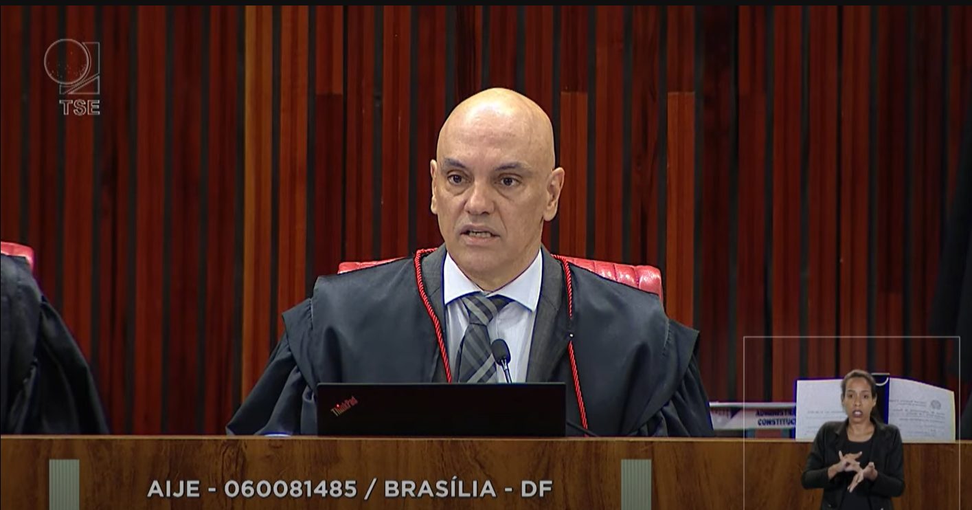 Julgamento do Bolsonaro - O Tribunal Superior Eleitoral (TSE) começou nesta quinta-feira (22), o julgamento do processo aberto contra o ex-presidente Jair Bolsonaro que pode torná-lo inelegível - Foto: Reprodução/Youtube@justicaeleitoral
