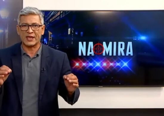 O Programa Na Mira é apresentado por Valter Frota – Foto: Reprodução/TV Norte Amazonas.