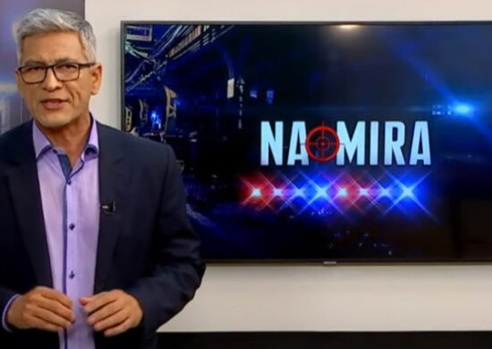 O Programa Na Mira é apresentado por Valter Frota – Foto: Reprodução/TV Norte Amazonas.