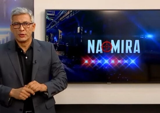 O Programa Na Mira é apresentado por Valter Frota – Foto: Reprodução/TV Norte Amazonas.