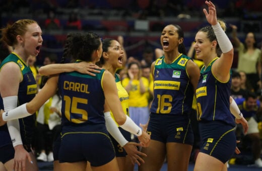 Seleção brasileira de vôlei ganha o reforço da capitã Gabi, nos jogos da Liga das nações, na Tailândia - Foto: Reprodução/ Mauricio Val/FVImagem/CBV