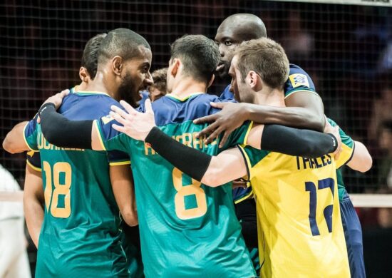 Seleção brasileira de vôlei vence os EUA, na cidade canadense de Ottawa - Foto: Reprodução/Twitter @volei