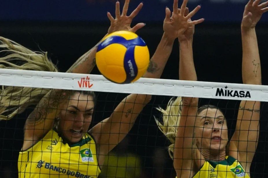 Equipe brasileira de vôlei feminino vence a Coreia - Foto: Reprodução/ Twitter @volei