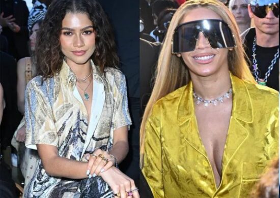 Beyoncé e Zendaya na Fila A da Louis Vuitton - Foto: Getty Images