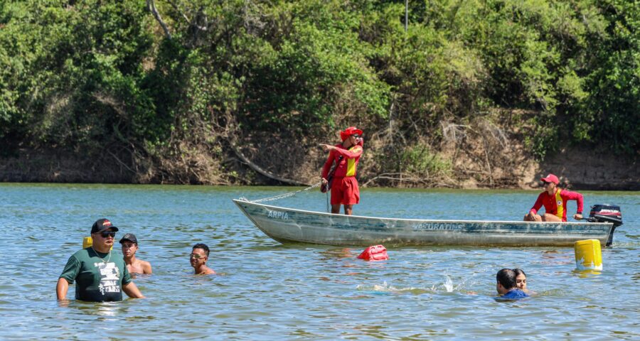 Praias do Tocantins estão na alta estação - Foto: Luiz Henrique Machado/Governo do Tocantins