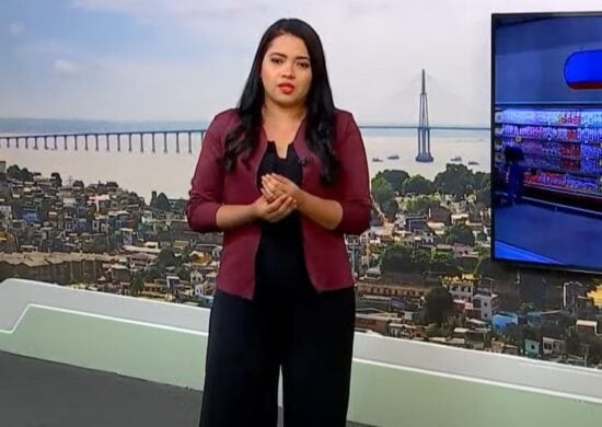 Jornal 6h Notícias foi apresentado por Luana Lima – Foto: Reprodução/TV Norte Amazonas