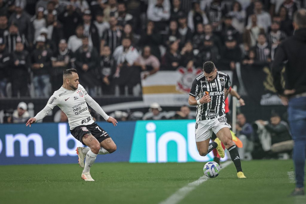 A 14ª rodada do Brasileirão tem confronto entre Corinthians e Atlético-MG, no estádio Mineirão- Foto: Reprodução/ Pedro Souza / Atlético