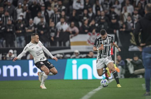 A 14ª rodada do Brasileirão tem confronto entre Corinthians e Atlético-MG, no estádio Mineirão- Foto: Reprodução/ Pedro Souza / Atlético