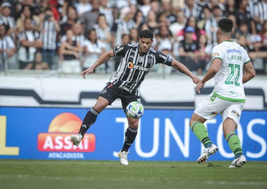 Alético-MG e América-MG terminam empatados, e tem expulsão de Felipão e Hulk - Foto: Reprodução/ Pedro Souza / Atlético