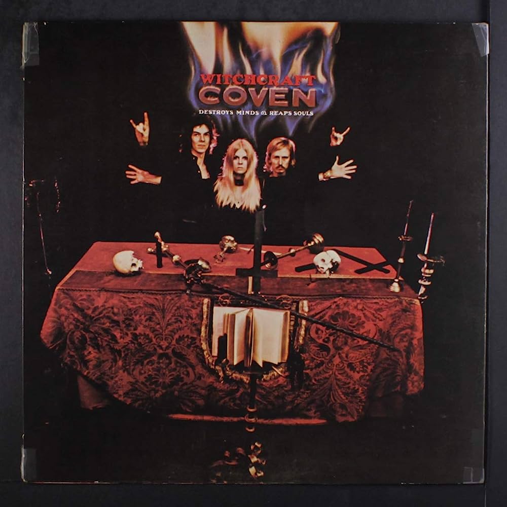 Disco de 1969 da band Coven - Foto: Divulgação