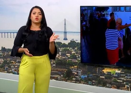 Jornal 6h Notícias foi apresentado por Luana Lima – Foto: Reprodução/TV Norte Amazonas