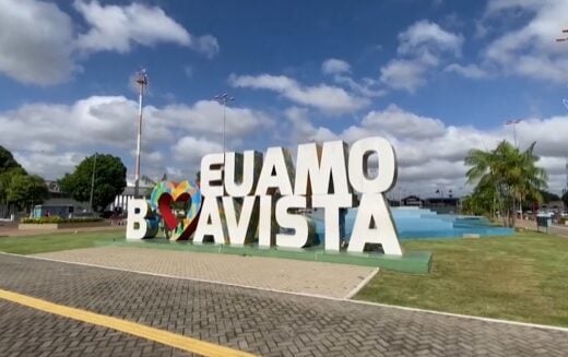 Boa Vista é a capital mais setentrional do país - Foto: Reprodução/TV Norte Boa Vista