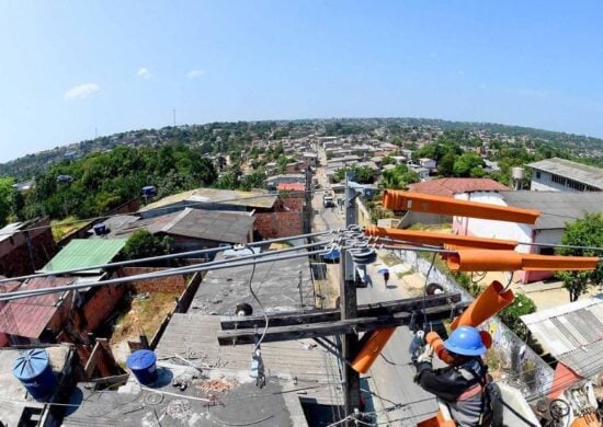 Manutenção no sistema elétrico ocorrerá em bairros de Manaus – Foto: Reprodução/Facebook @amazonas.energia