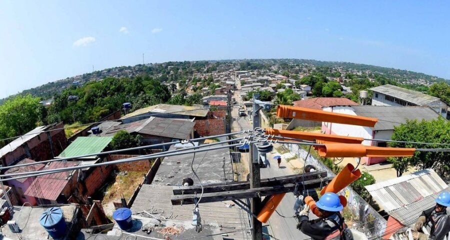 Manutenção no sistema elétrico ocorrerá em bairros de Manaus – Foto: Reprodução/Facebook @amazonas.energia