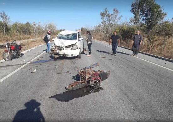 Motociclista morreu no local - Foto: Divulgação/PMTO