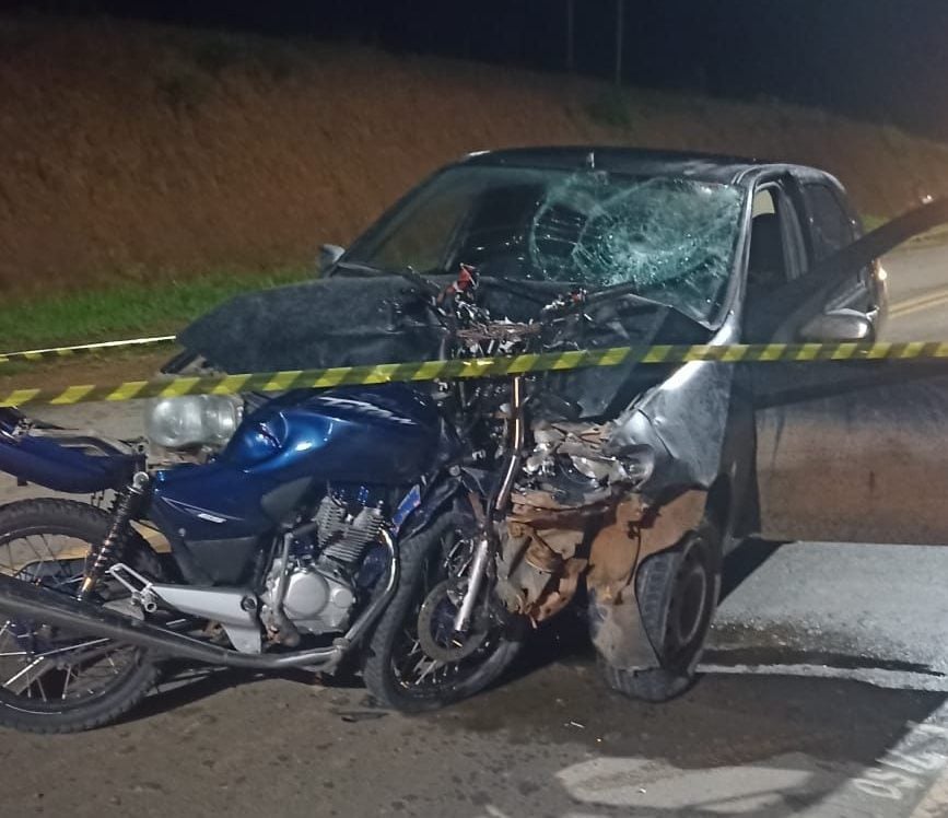Motorista sem CNH mata motociclista atropelado no interior de RR