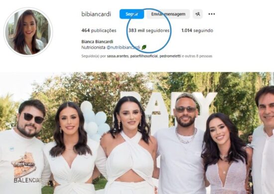 Bianca Biancardi está com quase 400 mil seguidores no Instagram - Foto: Reprodução\@biancabiancardi