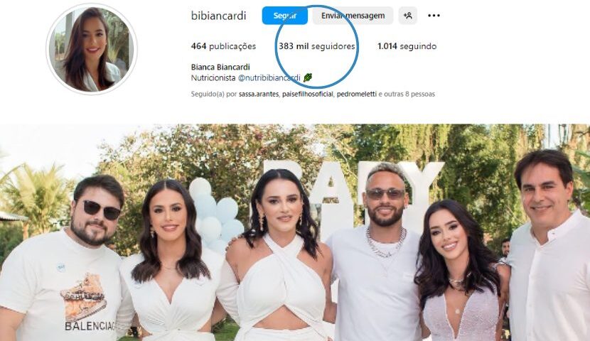 Bianca Biancardi está com quase 400 mil seguidores no Instagram - Foto: Reprodução\@biancabiancardi