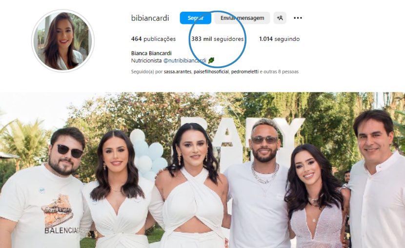 Bianca Biancardi está com quase 400 mil seguidores no Instagram - Foto: Reprodução\@biancabiancardi