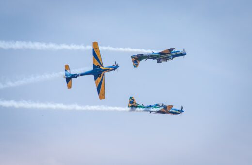 Esquadrão de Demonstração Aérea (EDA), nome oficial da esquadrilha - Foto: Divulgação/ FAB