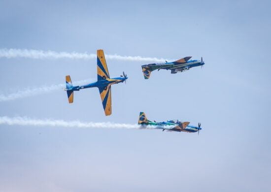 Esquadrão de Demonstração Aérea (EDA), nome oficial da esquadrilha - Foto: Divulgação/ FAB