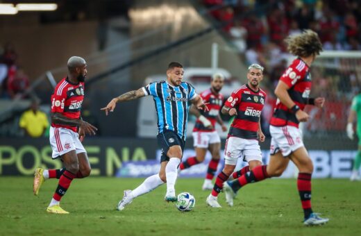 Flamengo e Grêmio jogam nesta quarta-feira (26), pela Copa do Brasil, em Porto Alegre - Foto: Reprodução/ Lucas Uebel/ Grêmio FBPA