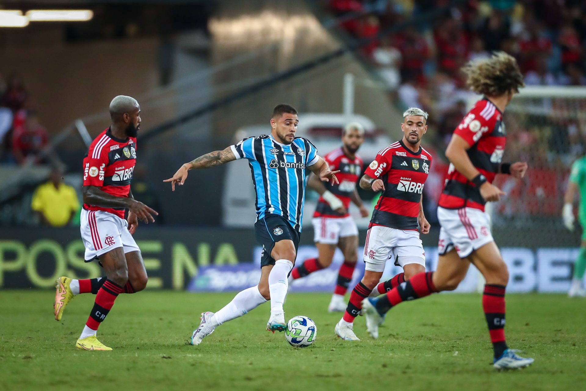 Flamengo e Grêmio jogam nesta quarta-feira (26), pela Copa do Brasil, em Porto Alegre - Foto: Reprodução/ Lucas Uebel/ Grêmio FBPA
