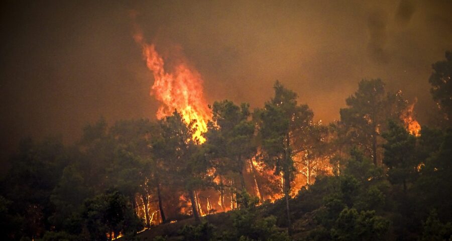 Incêndio na Grécia avança pelo 5º dia e autoridades ordenam evacuação