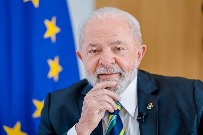 O presidente Luiz Inácio Lula da Silva (PT) cancelou os compromissos que tinha na agenda oficial desta quarta-feira (26) - Foto Ricardo Stuckert/PR