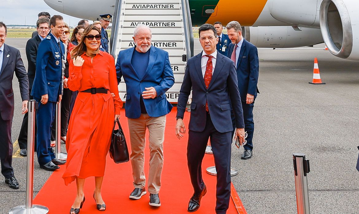 Bruxelas- (Bélgica) Presidente Luiz Inácio Lula da Silva (PT) chegou neste domingo (16) a Bruxelas, capital da Bélgica - Foto Ricardo Stuckrt/ PR