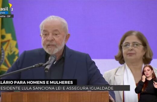 Lula sanciona lei que garante igualdade salarial - Foto: Reprodução/TVBrasil