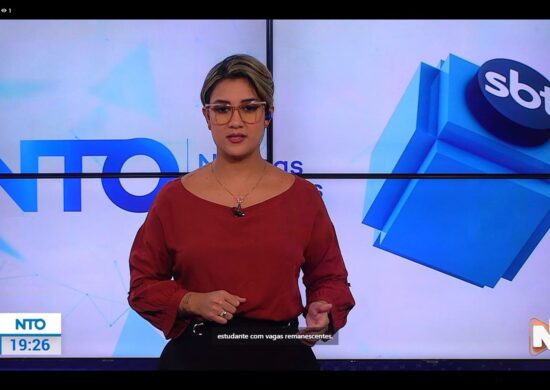 Jornal Notícias Tocantins é apresentado por Mariana Ferreira – Foto: Reprodução/TV Norte Tocantins