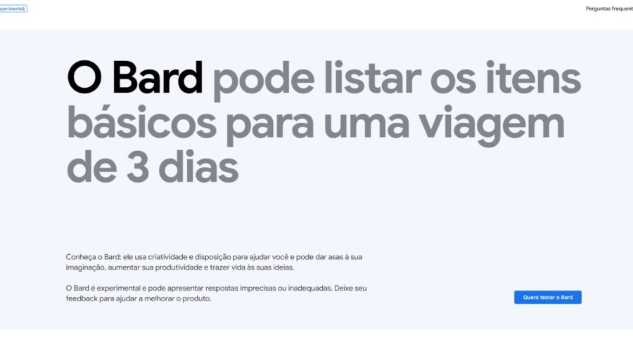 Nova inteligência artificial 'Bard' é lançada pelo Google nesta quinta (13)