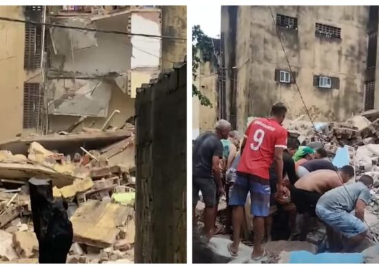 Prédio fica localizado no bairro Janga, em Recife - Foto: Reprodução/WhatsApp