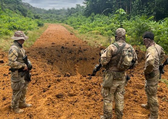 Pista de pouso clandestina é destruída na Terra Indígena Yanomami